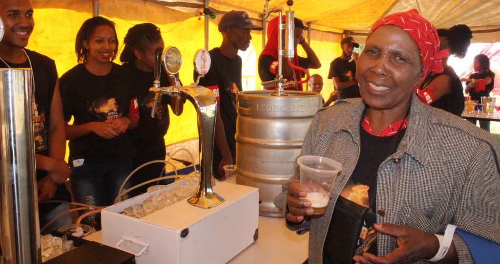 REVELLERS sampling some of the exotic beers during the Africa Beer Festival held at Durham Link on Saturday 