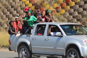 Lesotho Congress of Democracy and Democratic Congress supporters