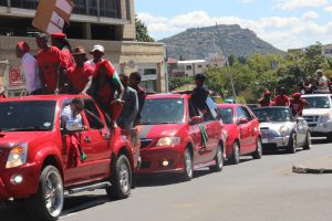 Lesotho Congress of Democracy and Democratic Congress supporters