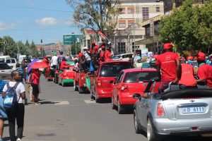 Lesotho Congress of Democracy and Democratic Congress supporters