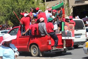 Lesotho Congress of Democracy and Democratic Congress supporters