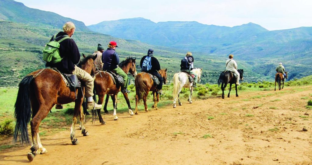 Pony trekking