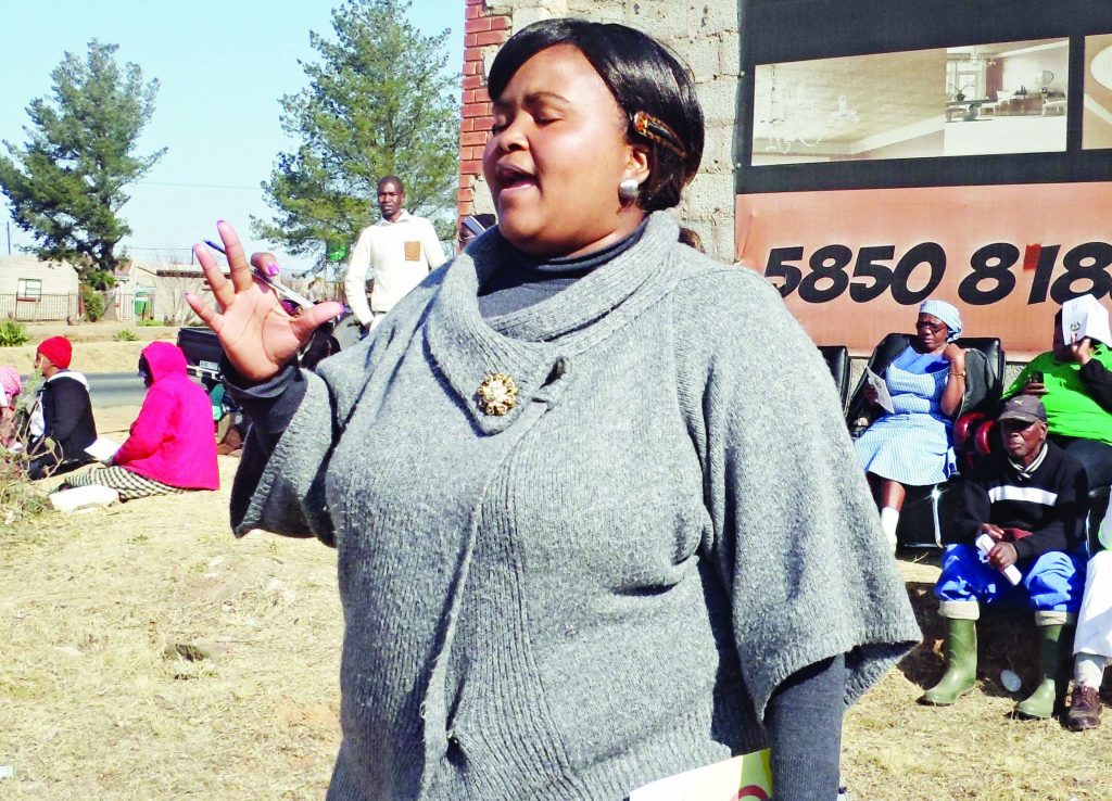 Community of Women Living With HIV and AIDS, Lesotho Programme Officer, ‘Makananelo Fosa