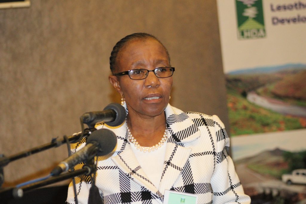 LHDA Chief Executive, Refiloe Tlali