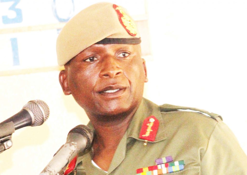 Lesotho Defence Force Commander, Lieutenant General Tlali Kamoli  (2)