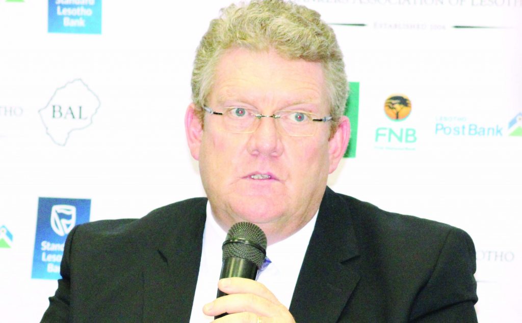 Nedbank MD PJ Bouwer, on behalf BAL chairman