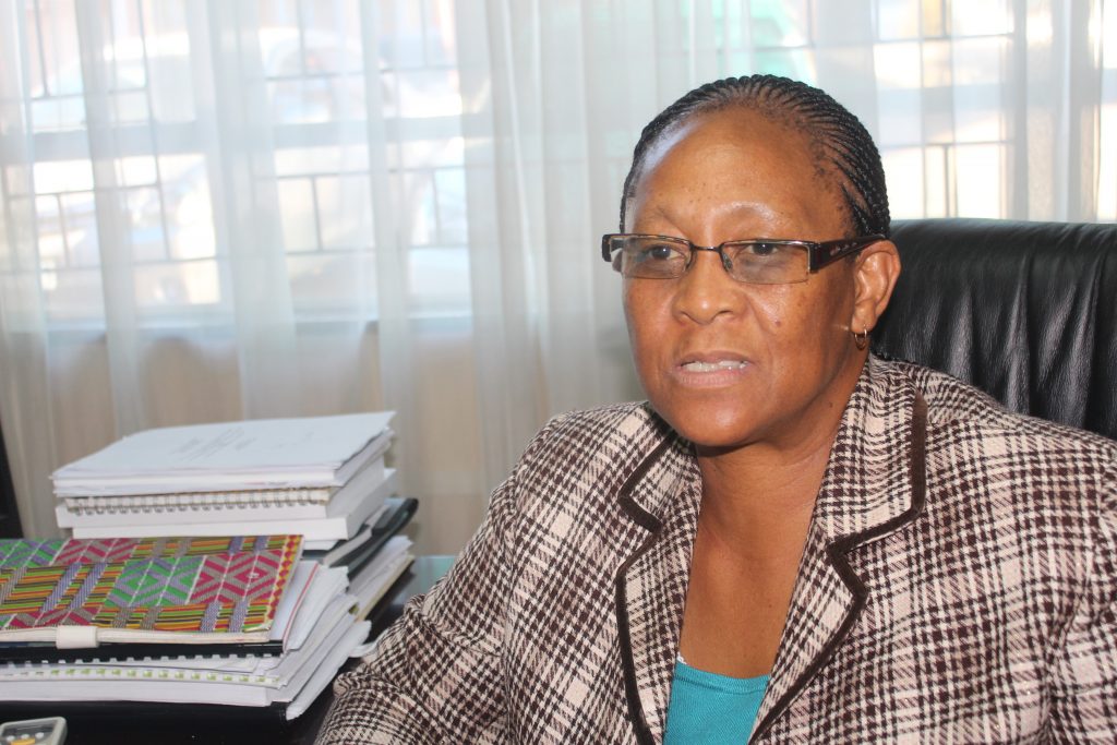 Statistics Director Ms Liengoane Lefosa  