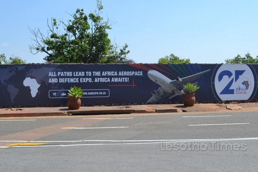 Africa Aerospace and Defence Expo 2026 at Waterkloof Air Force Base. Image credit: Janet Szabo/SABC News